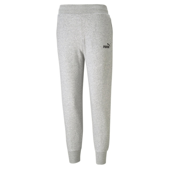 🆕Puma Women's Essentials Sweatpants Heather Grey Size Large - Picture 2 of 7